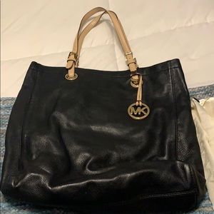 Michael Kors Black leather handbag